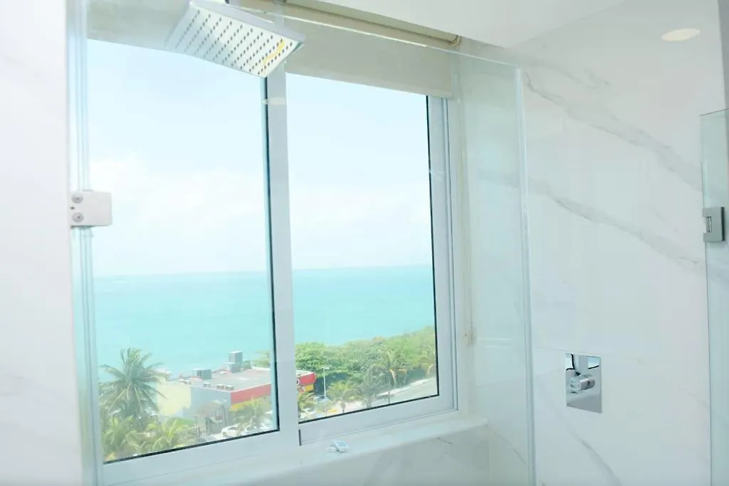 New Studio At The Beach, Pool, Gym, Spa 2D Cancun
