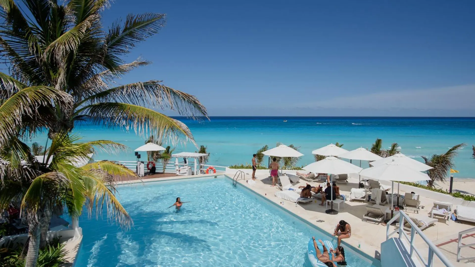 Apartment New Studio At The Beach, Pool, Gym, Spa 2D Cancun