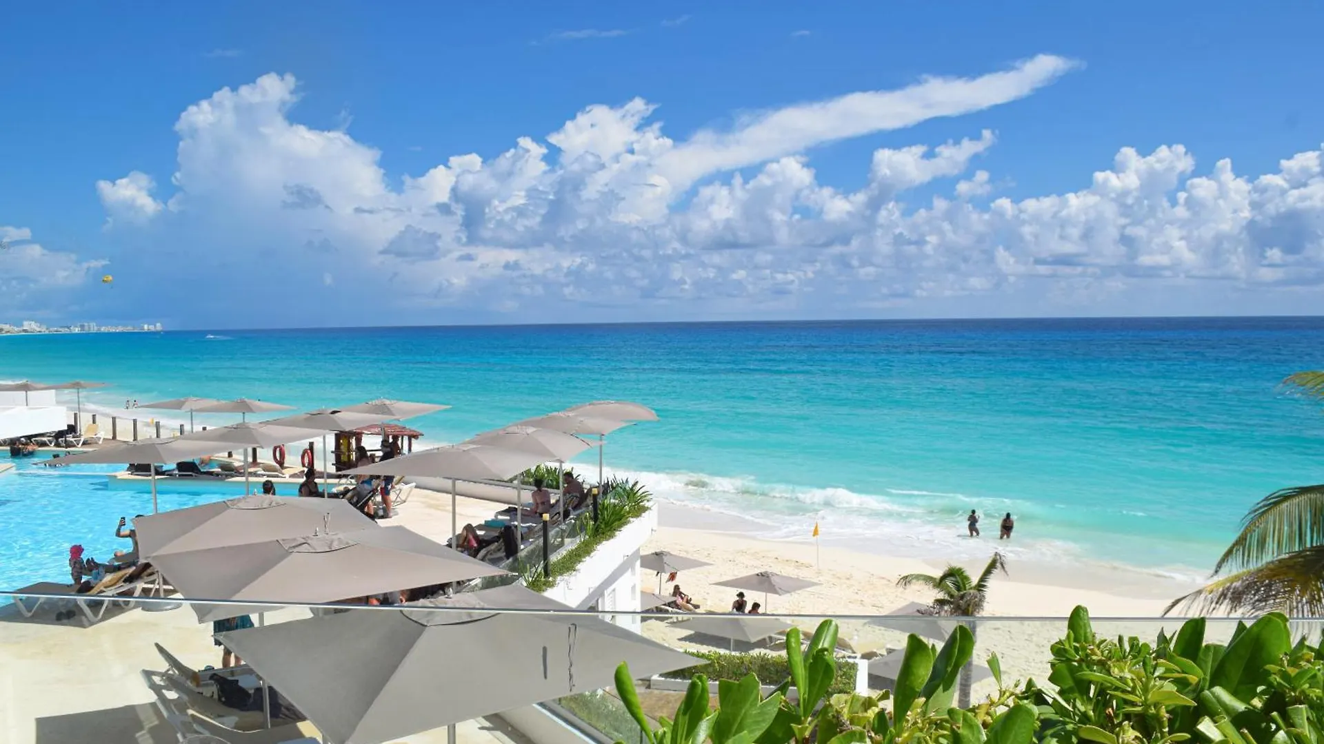New Studio At The Beach, Pool, Gym, Spa 2D Cancun Apartment