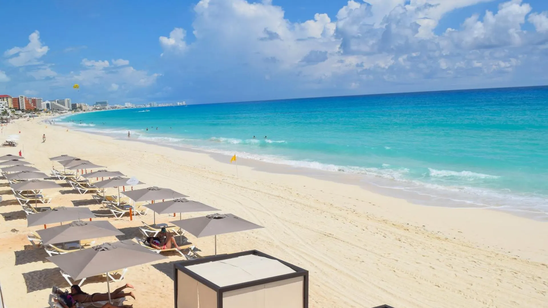 Apartment New Studio At The Beach, Pool, Gym, Spa 2D Cancun